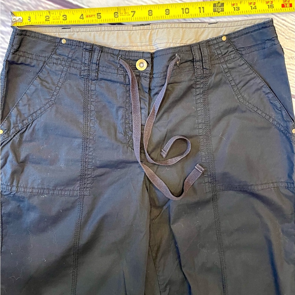 Style & Co. Black Wide-Leg Drawstring Pants